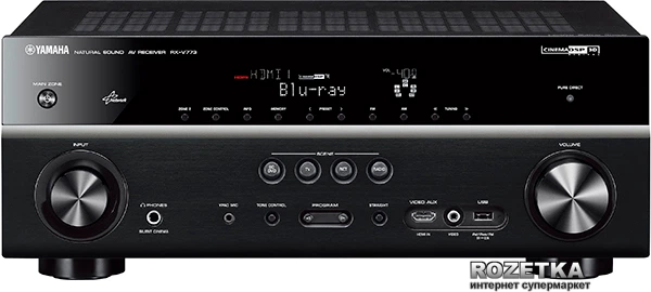 AV-ресивер Yamaha RX-V773 Black – фото, отзывы, характеристики в