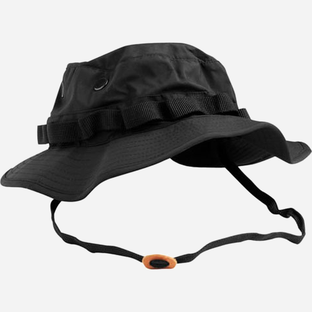 Тактична панама чоловіча MIL-TEC US GI Trilaminat Boonie Hat"12326002 S [019] Black (4046872152030) - зображення 1