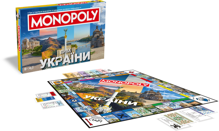 Настільна гра Rozum Монополія: Дива України (R065UA) (4820279190112) - зображення 2