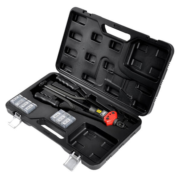 Nitownica dźwigniowa Bass Polska zestaw M3 - M12 440 mm 2904 (5902067614341) - obraz 6