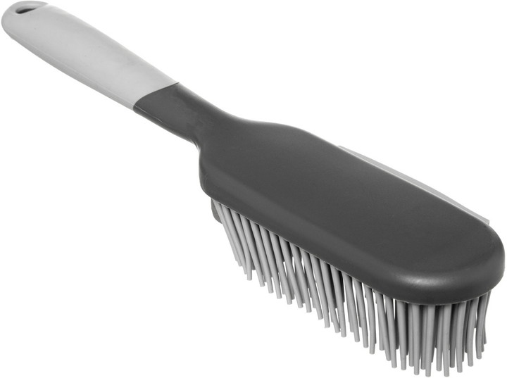 Szufelka i szczotka 5five Simply Smart z gumowym włosiem (3560237583792) - obraz 3
