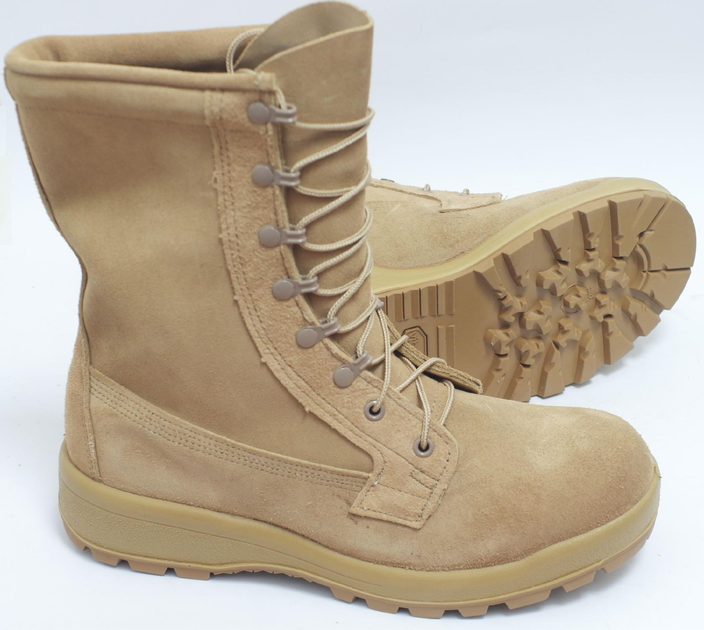 Берці армії США демісезонні для холодної погоди Belleville Intermediate Cold Wet Boots 45 пісочні - изображение 1