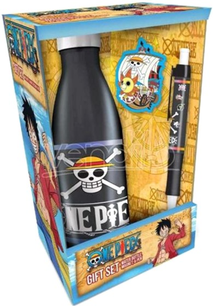 Подарунковий набір Pyramid One Piece пляшка + магніт + ручка (5050293865980) - зображення 1