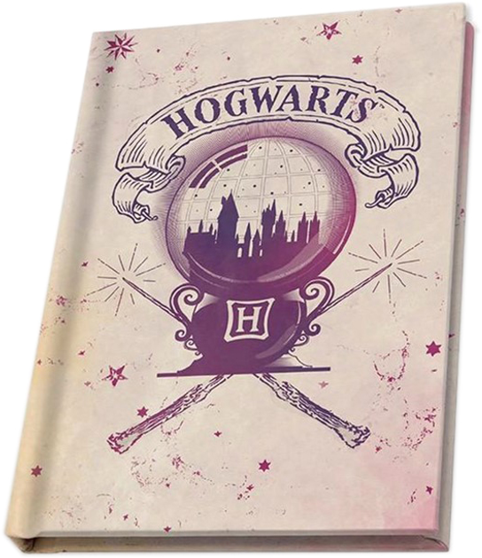 Подарунковий набір ABYstyle Harry Potter Чашка 250 мл + брелок + блокнот Хогвартс А6 (3665361079873) - зображення 6