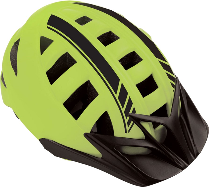 Kask Spokey Speed 926882 rozmiar M 55-58 cm Zielono-czarny (5902693268826) - obraz 1