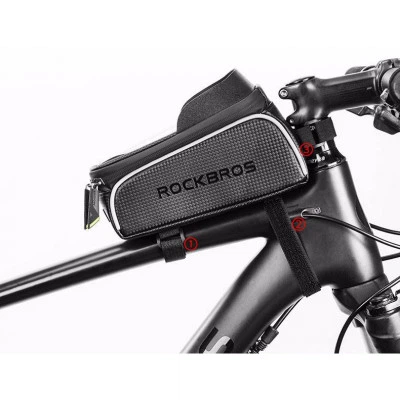 Сумка на руль под смартфон RockBros 017-1BK - изображение 2