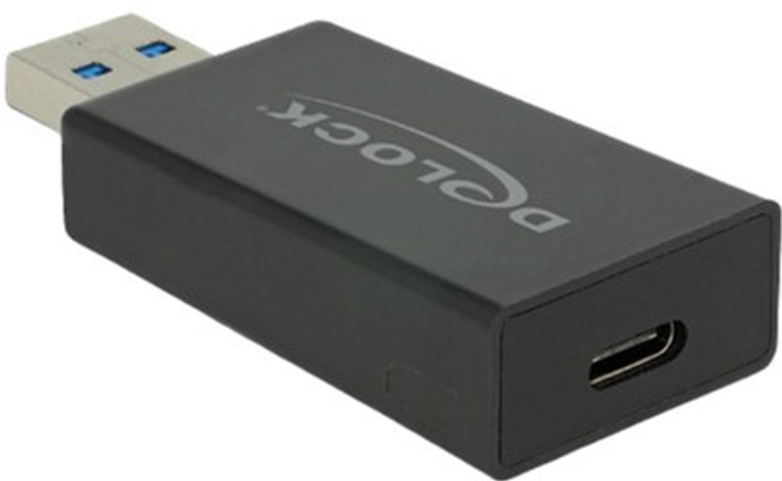 Адаптер Delock USB Type-A - USB Type-C Black (4043619656899) - зображення 2