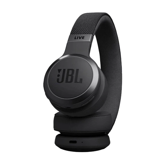 Беспроводные наушники накладные JBL Live 670 NC Black (JBLLIVE670NCBLK), складывающиеся, адаптивное шумоподавление, Bluetooth 5.3, 65 часов автономн. 850 мАч, работы, 4 микрофона, Type C, быстрая зарядка, черные - Фото 2 Беспроводные наушники накладные JBL Live 670 NC Black (JBLLIVE670NCBLK), складывающиеся, адаптивное шумоподавление, Bluetooth 5.3, 65 часов автономн. 850 мАч, работы, 4 микрофона, Type C, быстрая зарядка, черные - изображение 2