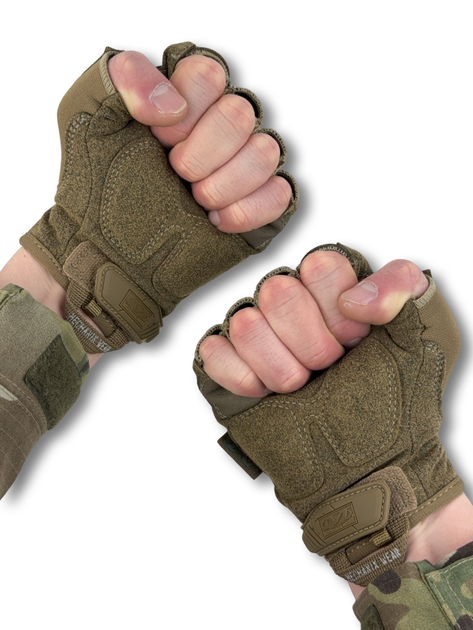 Тактические беспалые перчатки MECHANIX M-PACT® Fingerless - изображение 2