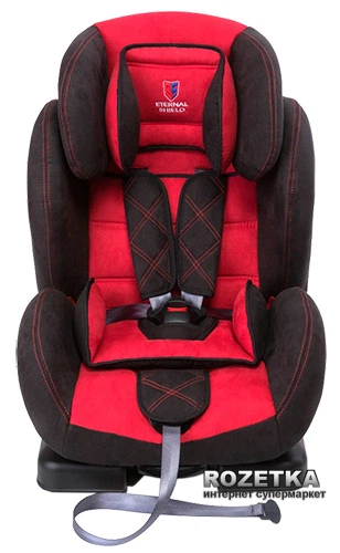 Автокресло Eternal Shield  Honey Baby черный с красным (ES02-H21-009) - изображение 2