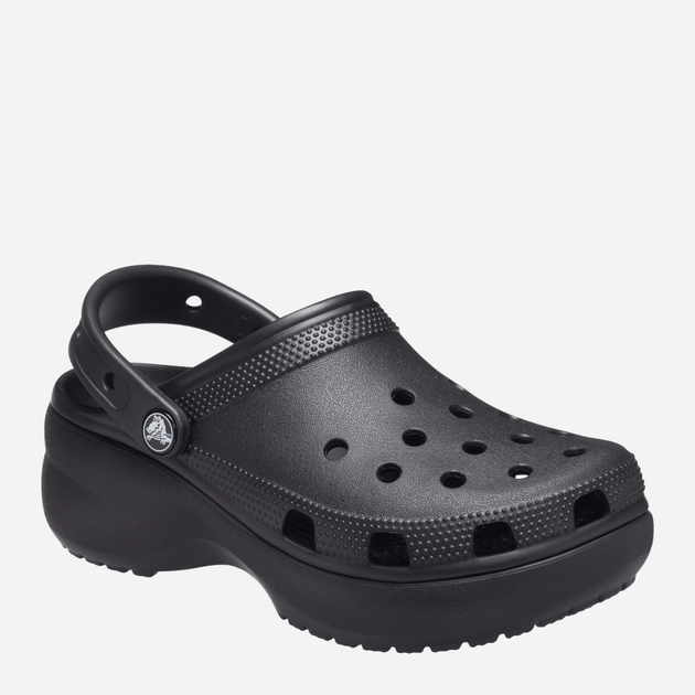 Жіночі крокси Crocs Classic Platform Clog W 206750-001 41 Чорні (191448678330) - зображення 2