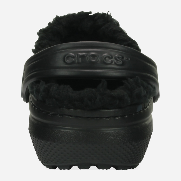 Дитячі крокси-сабо для хлопчика утеплені Crocs Classic Lined Clog Kids 207010-060 32-33 Чорні (191448702233) - зображення 5
