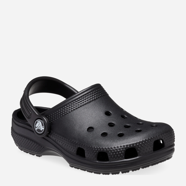 Підліткові крокси для хлопчика Crocs Classic Kids Clog K 206991-001 37-38 Чорні (191448734449) - зображення 2