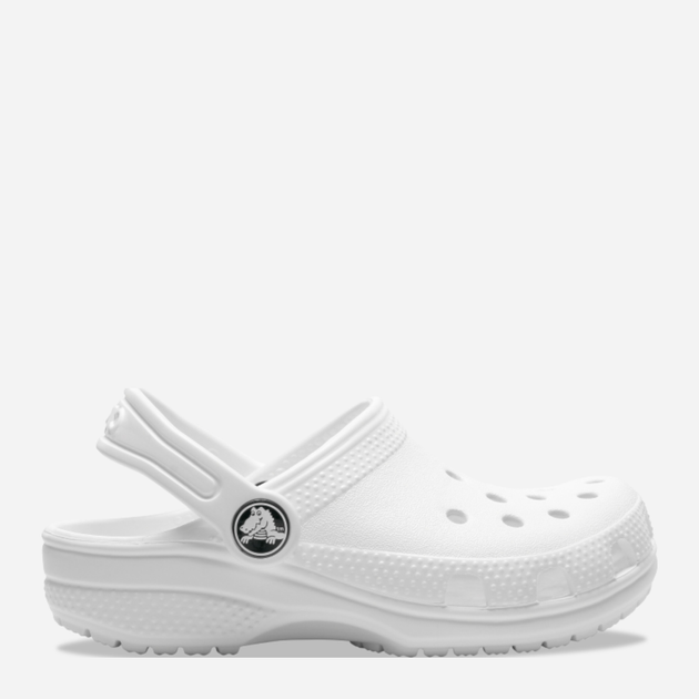 Дитячі крокси для хлопчика Crocs Classic Kids Clog K 206991-100 30-31 Білі (191448734579) - зображення 1