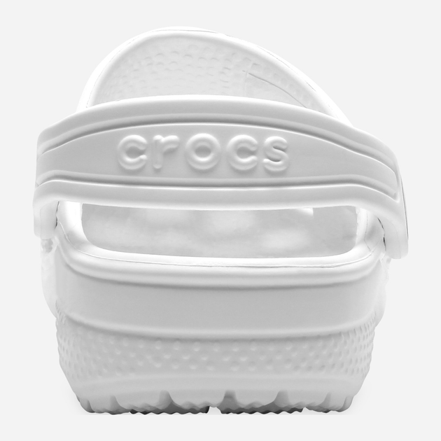 Дитячі крокси-сабо для хлопчика Crocs Classic Kids Clog K 206991-100 32-33 Білі (191448734586) - зображення 5