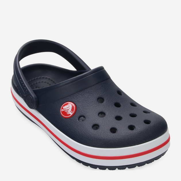 Chodaki chłopięce Crocs Crocband Kids Clog 207006-485 30-31 Granatowe (191448739413) - obraz 2