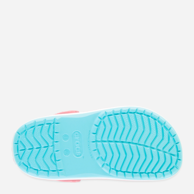 Дитячі крокси-сабо для дівчинки Crocs Crocband Kids Clog 207006-4S3 28-29 Блакитні (191448739758) - зображення 6