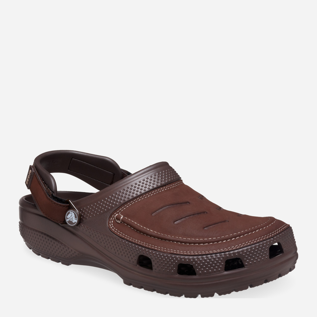 Чоловічі крокси Crocs Yukon Vista II LR Clog M 207689-23D 45-46 Коричневі (191448934245) - зображення 2