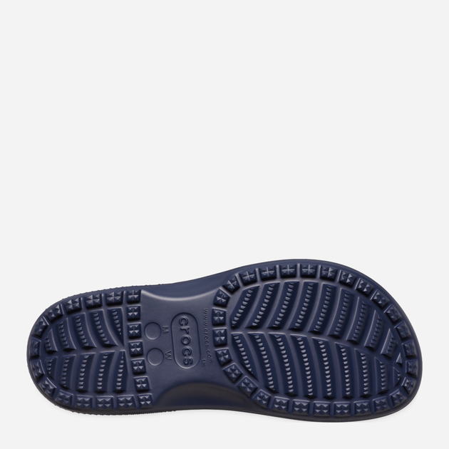 Жіночі гумові чоботи низькі Crocs Classic Rain Boot 208363-410 39-40 Темно-сині (196265280186) - зображення 6
