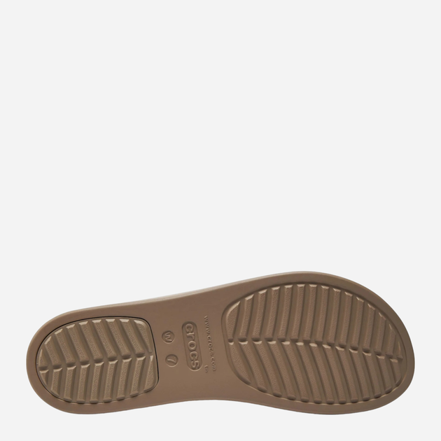 Sandały damskie na platformie Crocs Brooklyn Low Wedge W 206453-2EL 38-39 Beżowe (196265590889) - obraz 6