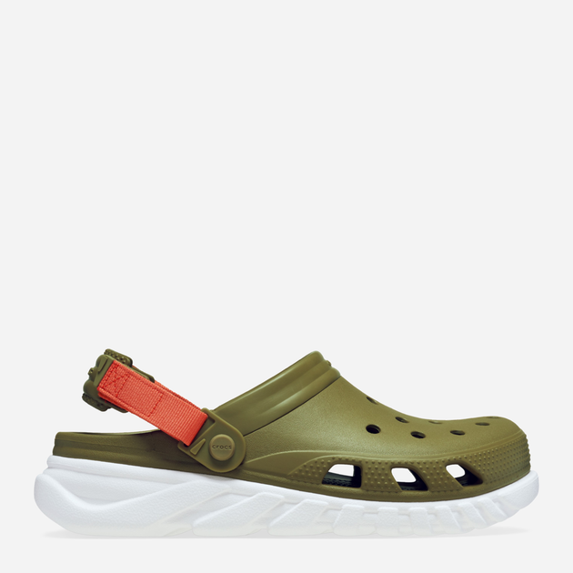 Chodaki męskie Crocs Duet Max II Clog 208776-3UA 43-44 Khaki (196265720569) - obraz 1