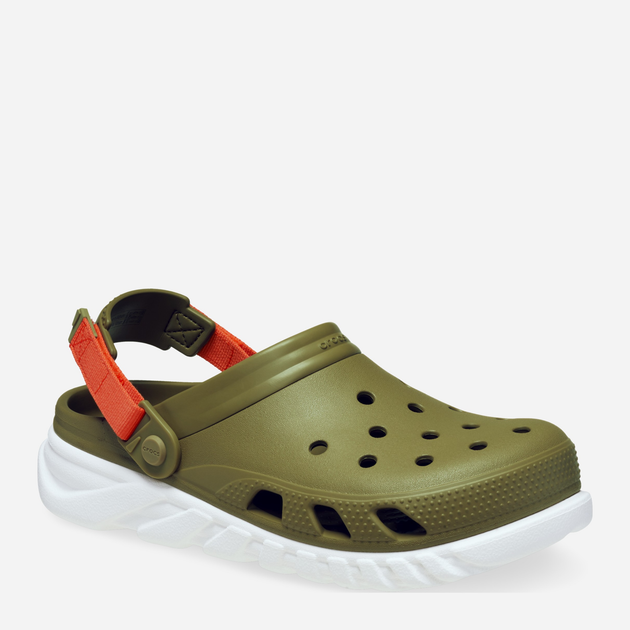 Chodaki damskie Crocs Duet Max II Clog 208776-3UA 37-38 Khaki (196265720675) - obraz 2