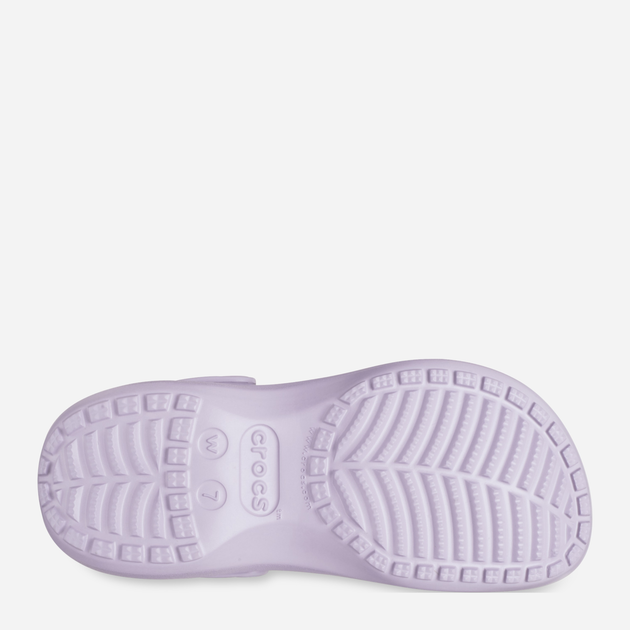 Chodaki damskie na platformie Crocs Classic Platform Clog W 206750-5PS 37,5 Lilowe (196265746033) - obraz 6