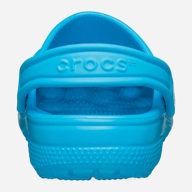 Дитячі крокси-сабо для хлопчика Crocs Classic Kids Clog T 206990-4OX 25-26 Блакитні (196265746989) - зображення 5