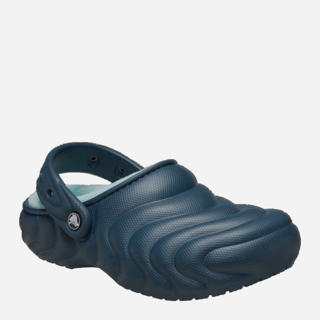 Chodaki damskie ocieplane Crocs Classic Lined Overpruff Clog 210059-48I 41-42 Szmaragdowe (196265760268) - obraz 2