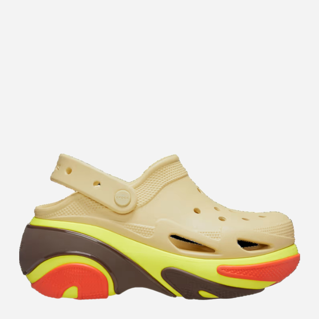 Жіночі крокси Crocs Bubble Crush Clog 210061-0HX 37-38 Бежеві (196265761838) - зображення 1