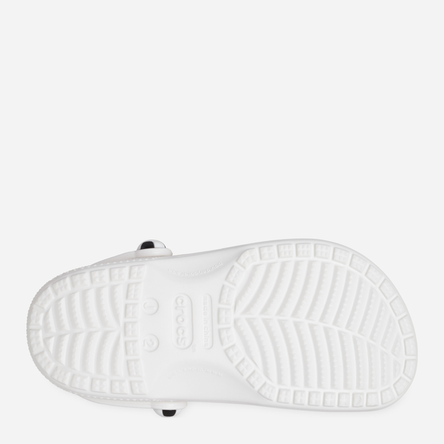Дитячі крокси-сабо для хлопчика Crocs Classic Soccer Ball clog Kids 210157-103 29-30 Білі (196265769476) - зображення 6
