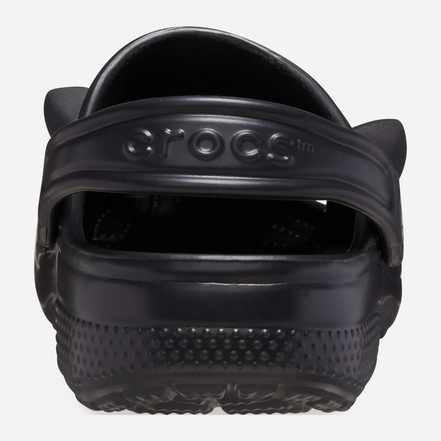 Chodaki dziecięce dla dziewczynki Crocs Classic Glow Black Cat Clog Kids T 210197-001 24-25 Czarne (196265770083) - obraz 5