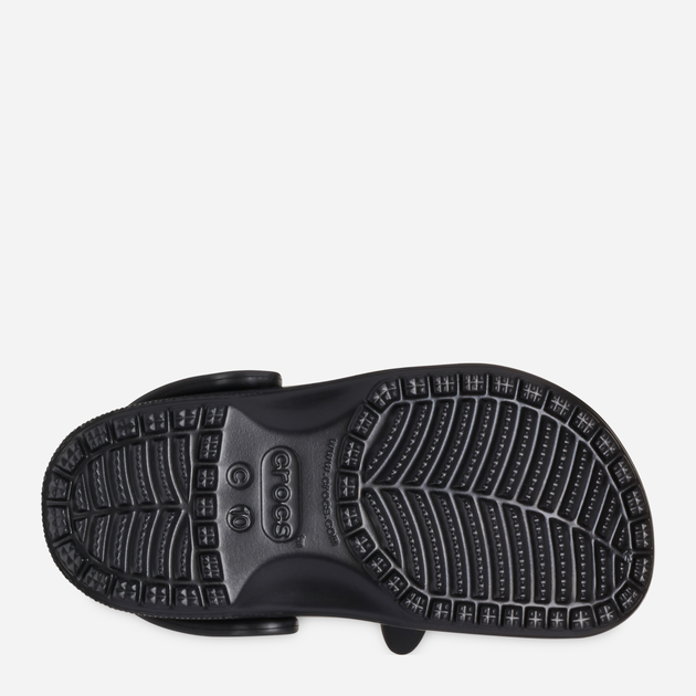 Дитячі крокси-сабо для дівчинки Crocs Classic Glow Black Cat Clog Kids T 210197-001 25-26 Чорні (196265770090) - зображення 6