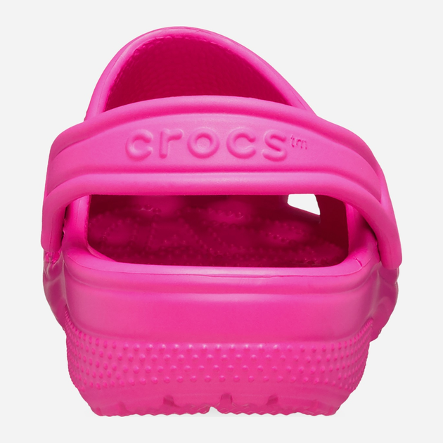 Дитячі крокси-сабо для дівчинки Crocs Classic Kids Clog K 206991-6TW 34-35 Рожеві (196265800704) - зображення 5