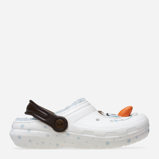 Дитячі крокси для дівчинки Crocs Classic Frozen Olaf Clog T 210236-90H 27-28 Білі (196265808168) - зображення 1