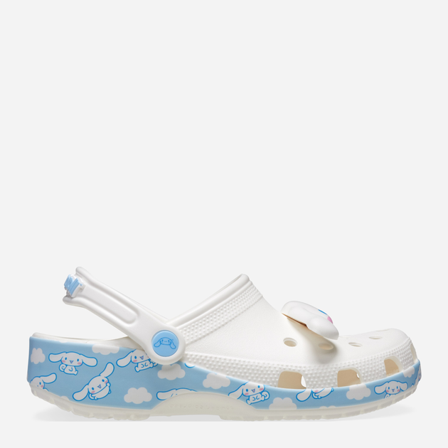 Жіночі крокси Crocs Classic Cinnamoroll Clog 210343-90H 39-40 Білі (196265814794) - зображення 1