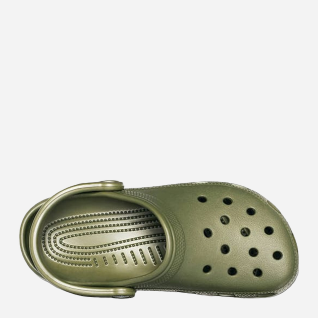 Chodaki damskie Crocs Classic 10001-309 37-38 Oliwkowe (841158050758) - obraz 4