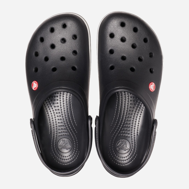 Chodaki damskie Crocs Crocband 11016-001 37-38 Czarne (883503475939) - obraz 4