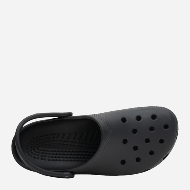 Чоловічі крокси Crocs Classic Clog 10001-001 46-47 (M12) 28.8 см Чорні (841158002498) - зображення 5