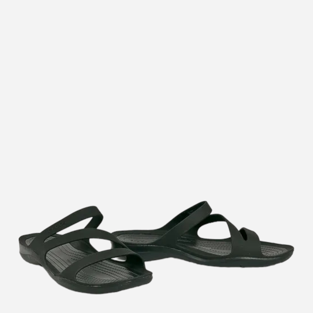 Жіночі в'єтнамки Crocs Swiftwater Sandal W 203998-60 36.5 Чорні (887350888485) - зображення 2