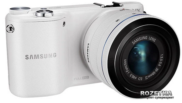 Фотоаппарат Samsung NX2000 20-50mm Kit White + фирменная сумка