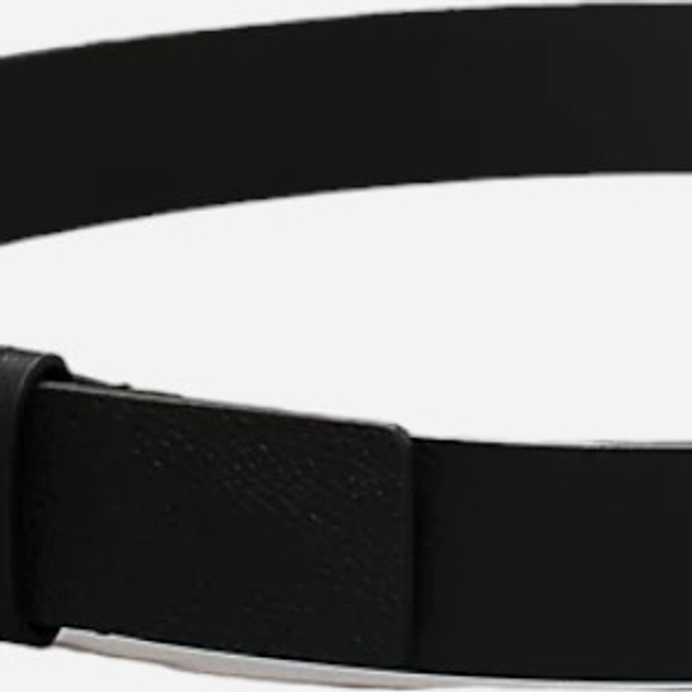 Ремінь чоловічий з натуральної шкіри Calvin Klein K50K511980-BEH 95 см Чорний (8720639025480) - зображення 4