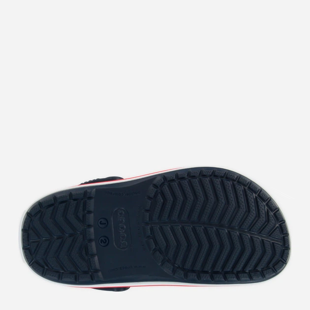 Chodaki młodzieżowe chłopięce Crocs Crocband Kids Clog 207006-485 38-39 (J68) Niebieski/Czerwony (191448739475) - obraz 6