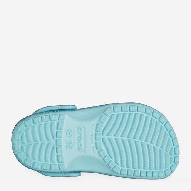 Дитячі крокси-сабо для дівчинки Crocs Classic Frozen Elsa Clog Kids 210235-90H 30-31 Різнокольорові (196265808090) - зображення 6