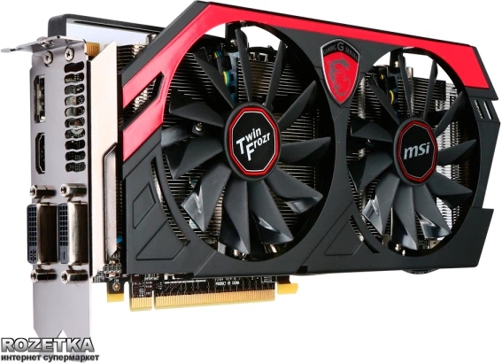 Видеокарта MSI PCI-Ex GeForce GTX 760 TF 2048MB GDDR5 (256bit