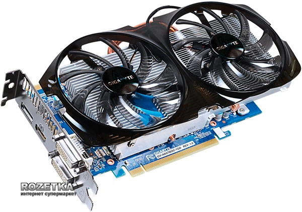 Видеокарта Gigabyte PCI-Ex GeForce GTX 650 Ti Boost 1024MB GDDR5 Видеокарта Gigabyte PCI-Ex GeForce GTX 650 Ti Boost 1024MB GDDR5