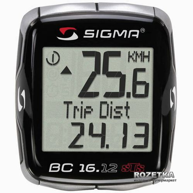 Велокомпьютер Sigma Sport BC 16.12 STS (SD06130) - изображение 1