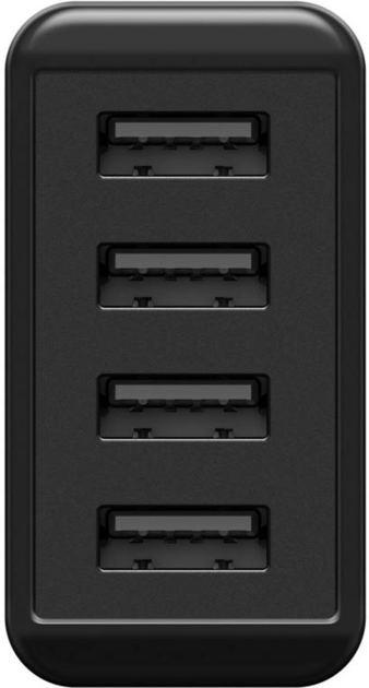 Ładowarka Goobay Pro 4-way USB charger 30W Black (4040849449536) - obraz 3