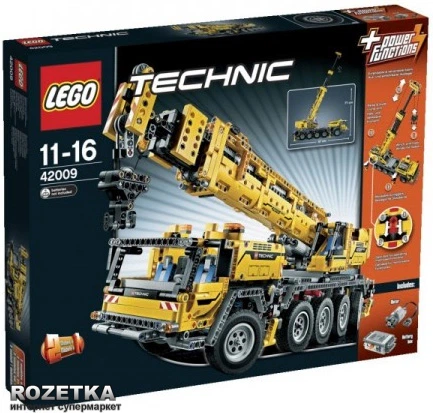 not　3点セット Конструктор LEGO TECHNIC Передвижной кран MK II (42009) – игрушки