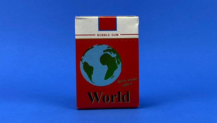 Набір Жувальна Гумка 6шт Joker Bubble Gum Cigarettes 35g - зображення 3